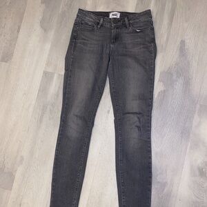 Paige Verdugo Ultra Skinny Grey Jeans